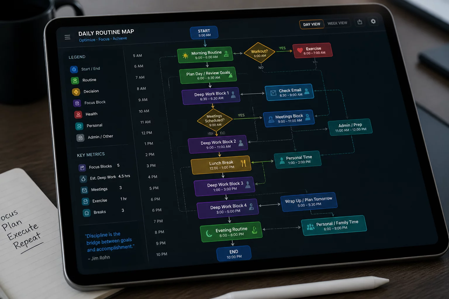 Advanced Routine Mapping